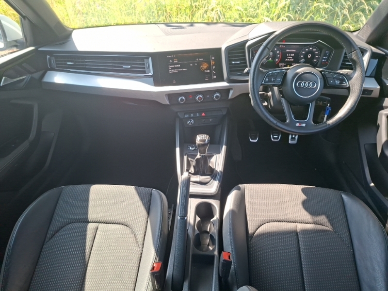 Audi A1 30 Tfsi S Line White #3