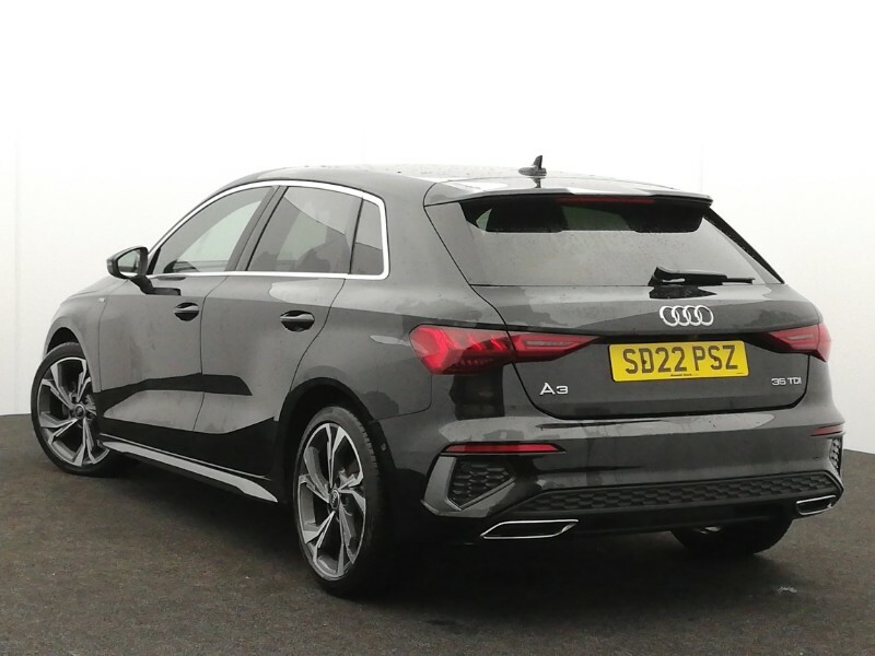 Audi A3 35 Tdi S Line S Tronic Black #2