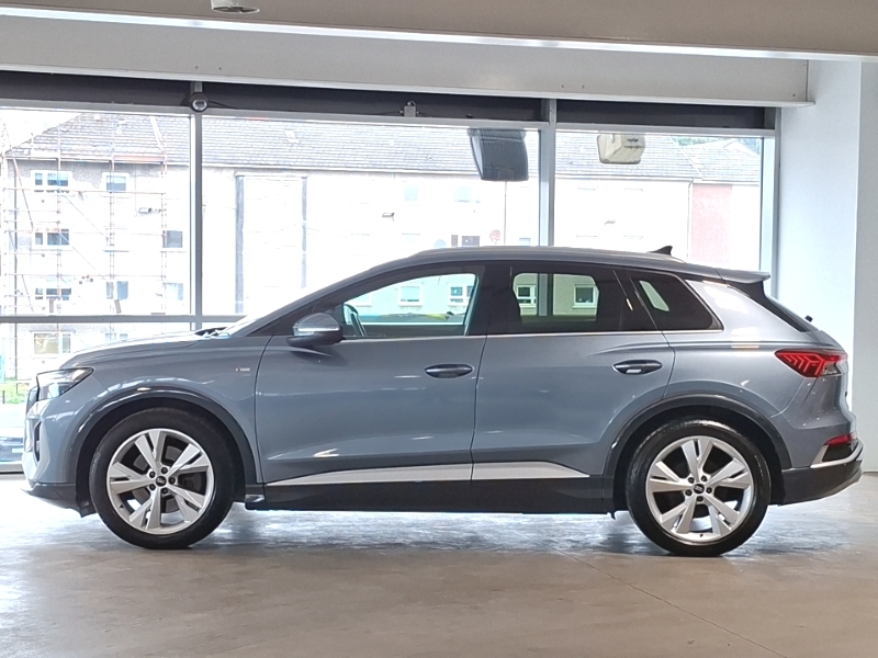 Audi Q4 E Tron 220Kw 50 Quattro 82Kwh S Line Cs Blue #4
