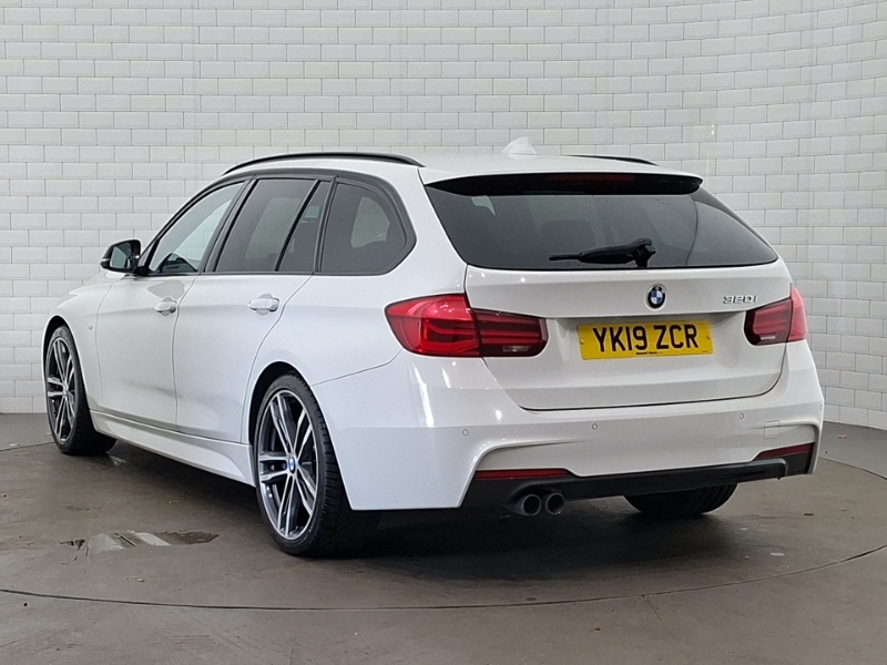 BMW 3 Series 320D M Sport Saloon Blue #2