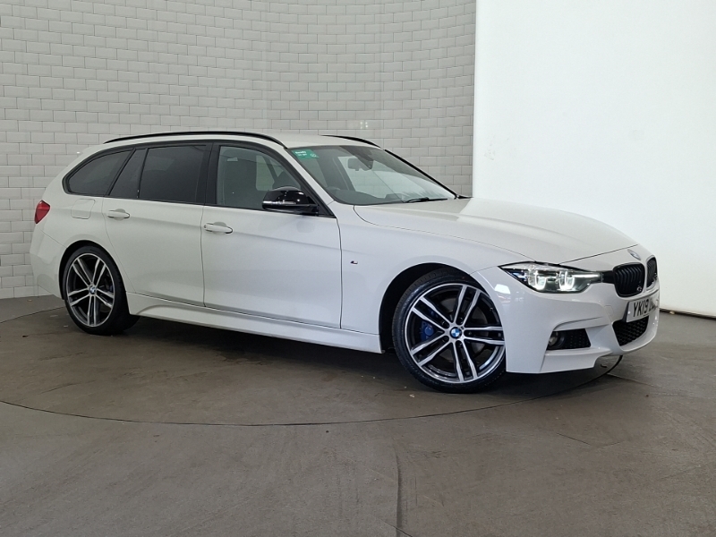 BMW 3 Series 320D M Sport Saloon Blue #7