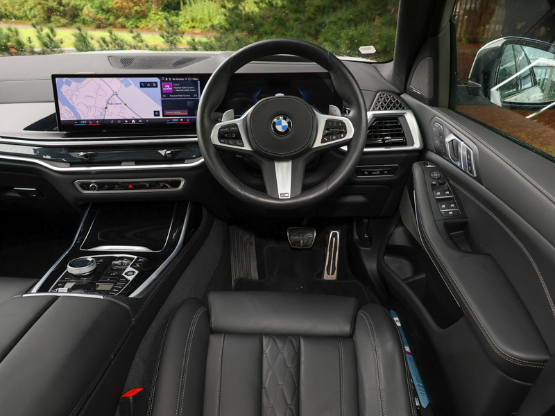 BMW X7 Xdrive40d Mht M Sport Step White #5