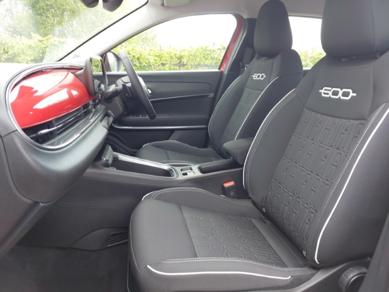 Fiat 600 1.2 Hybrid 48V Edct-6 Red #5