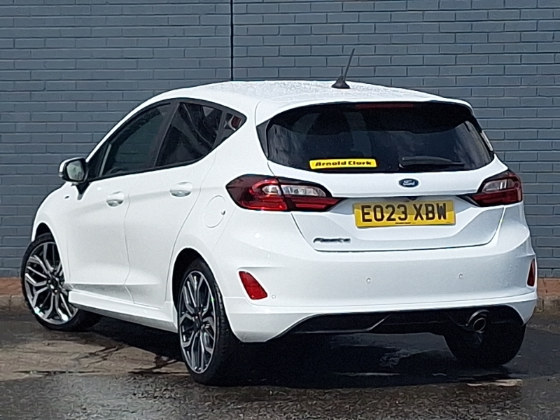 Ford Fiesta 1.0 Ecoboost St-line X White #2
