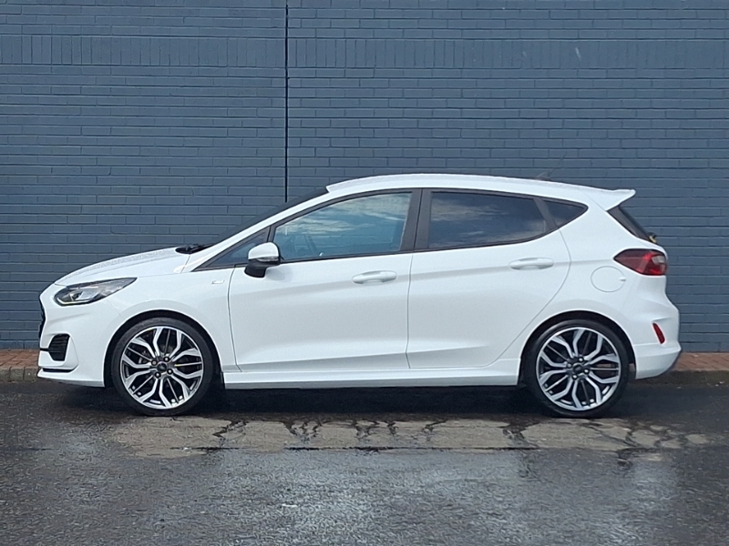Ford Fiesta 1.0 Ecoboost St-line X White #4