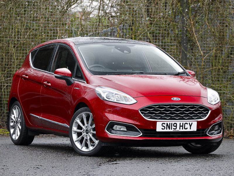 Ford Fiesta 1.0 Ecoboost SN19HCY Red