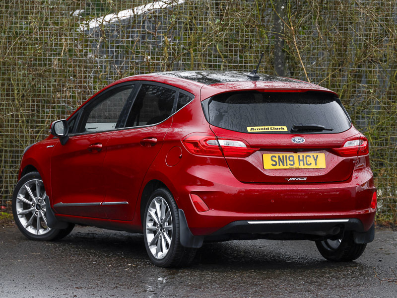 Ford Fiesta 1.0 Ecoboost SN19HCY Red #2