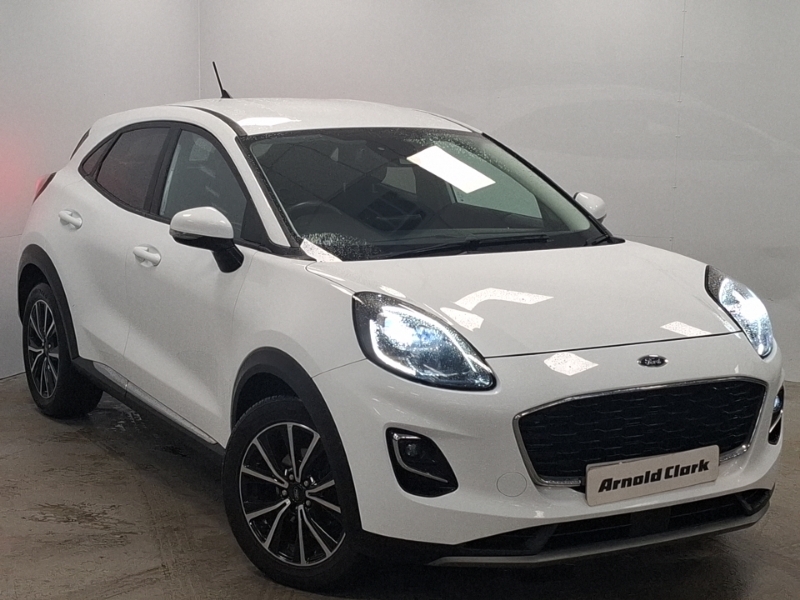 Ford Puma 1.0 Ecoboost Titanium SA70OGU White