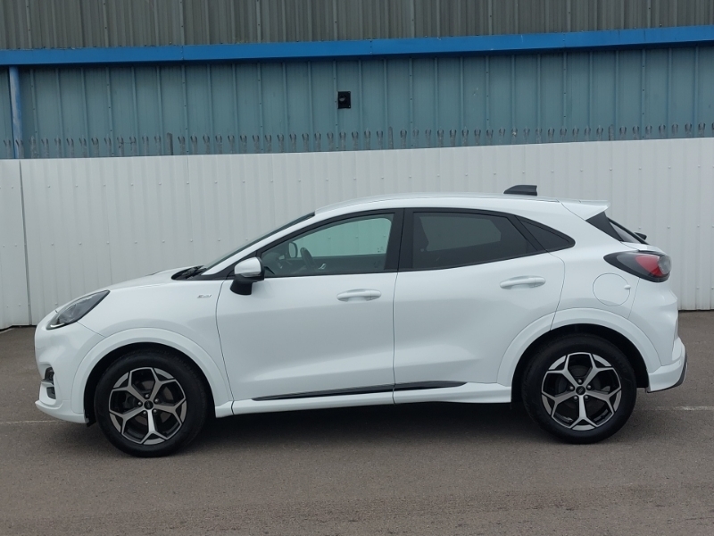 Ford Puma 1.0 Ecoboost Hybrid Mhev St-line Dct White #4