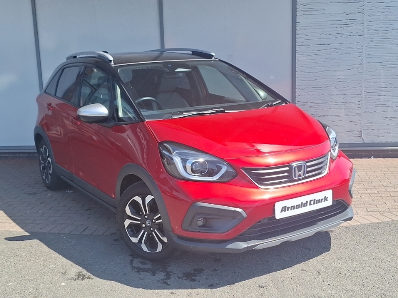 Honda Jazz 1.5 I-mmd Hybrid Crosstar Ex Ecvt Red