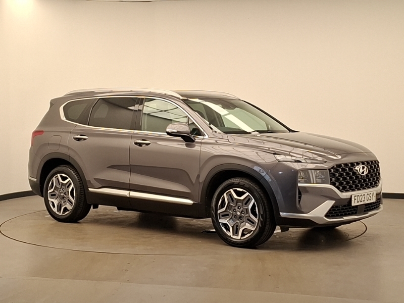 Hyundai Santa Fe Suv Black #7
