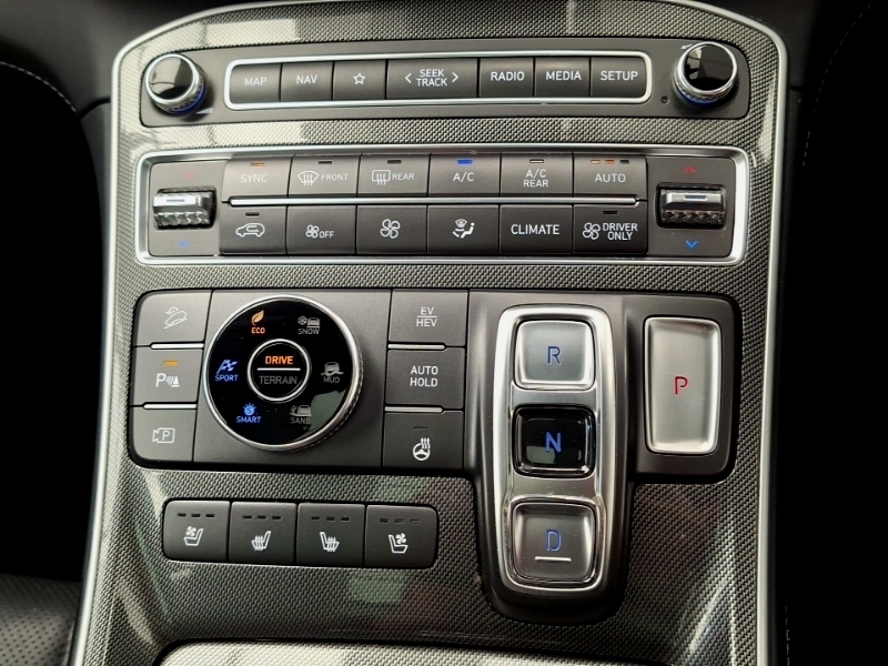 Hyundai Santa Fe Suv Black #15