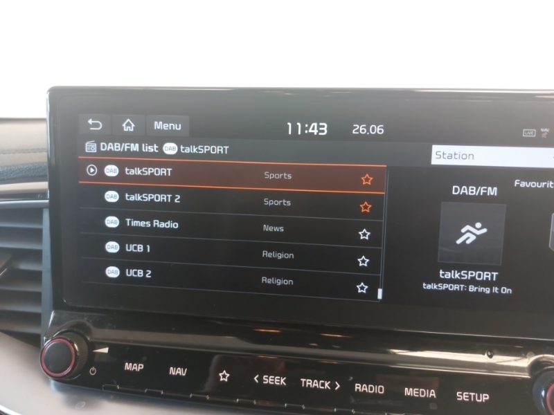 Kia Ceed 1.6 Crdi 3 Sportswagon Dct Euro 6 Ss Red #11