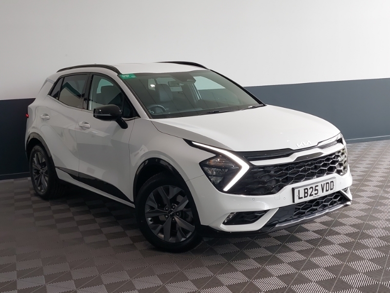 Kia Sportage 1.6T Gdi 207 Hev Gt-line White
