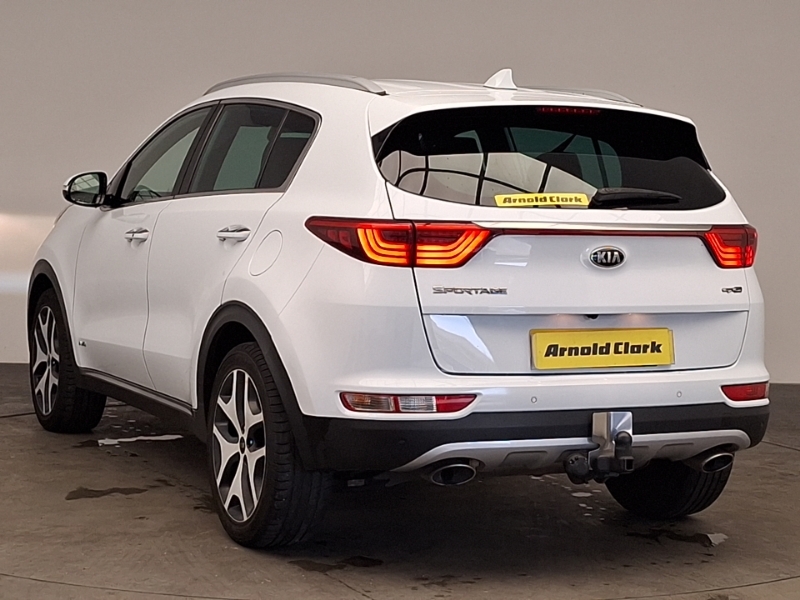 Kia Sportage 2.0 Crdi Gt-line Awd White #2