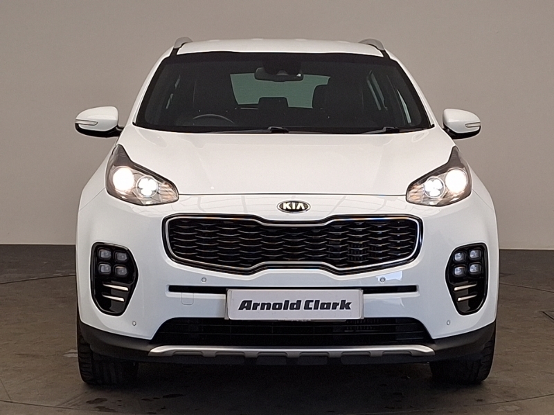 Kia Sportage Estate White #14