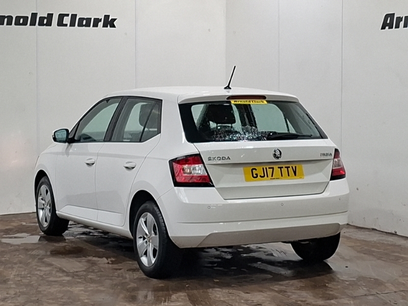 Skoda Fabia 1.2 Tsi 90 Se White #2