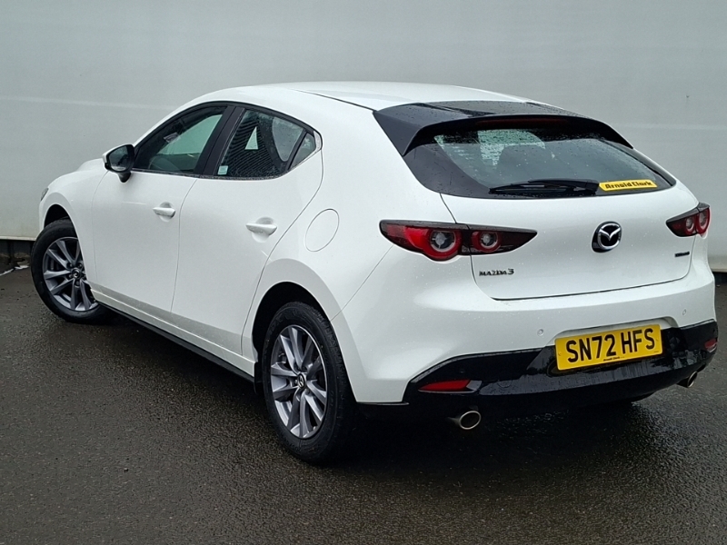 Mazda 3 2.0 E-skyactiv G Mhev Se-l White #2
