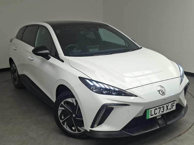 MG MG4 150Kw Trophy Ev Long Range 64Kwh White