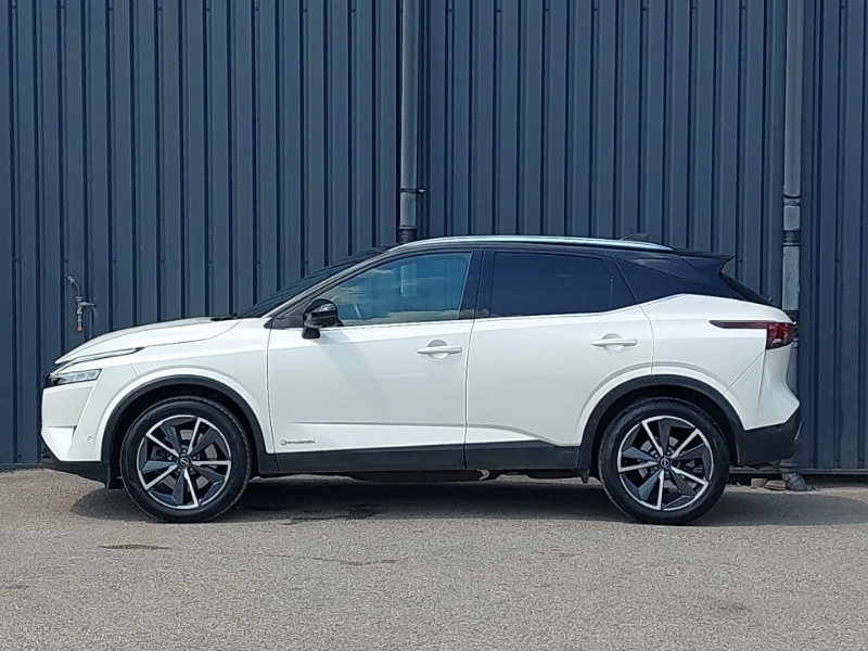 Nissan Qashqai 1.5 E-power Tekna White #4