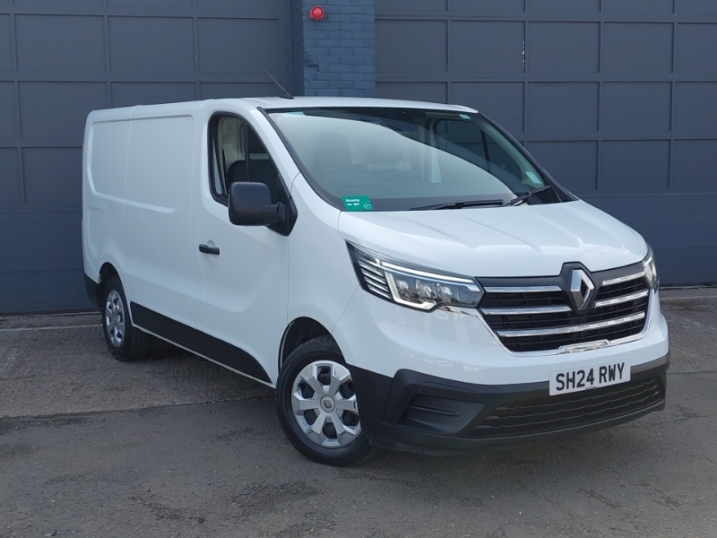Renault Trafic Sl30 Blue Dci 130 Advance Van White