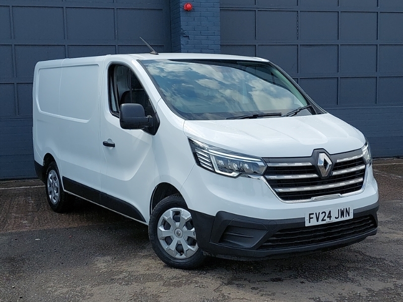 Renault Trafic Sl30 Blue Dci 130 Advance Van White