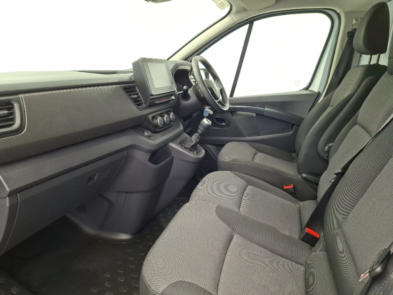 Renault Trafic Sl30 Blue Dci 130 Advance Van White #5