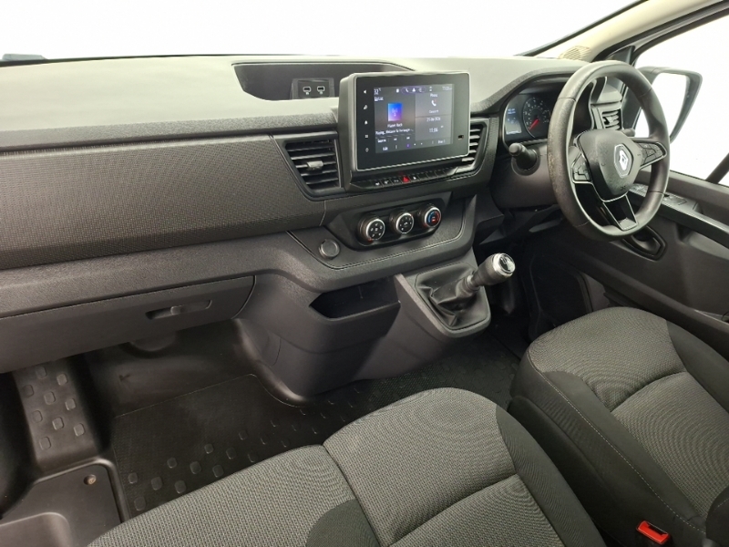 Renault Trafic Sl30 Blue Dci 130 Advance Van White #3