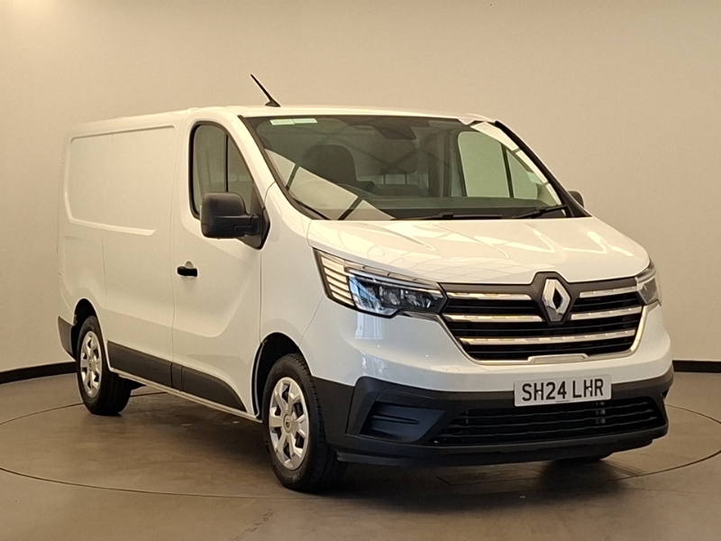 Renault Trafic Sl30 Blue Dci 130 Advance Van White