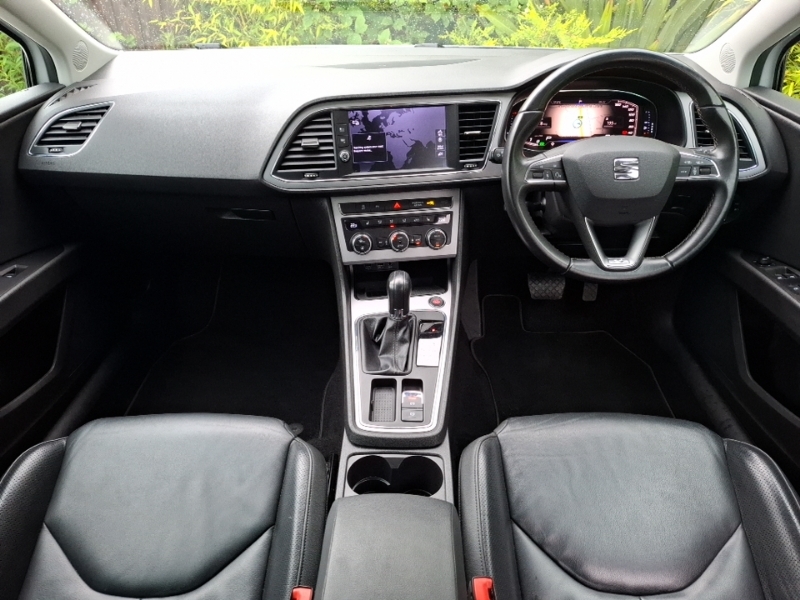 Seat Leon 1.5 Tsi Evo 150 Xcellence Lux Ez Dsg White #3
