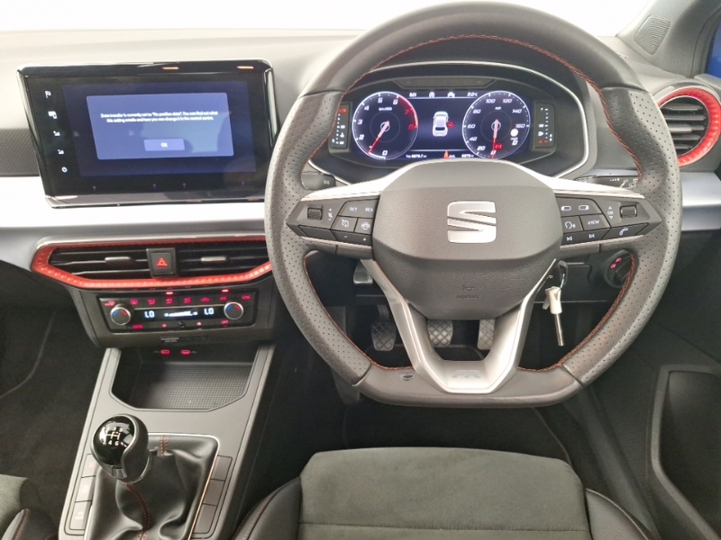 Seat Ibiza 1.0 Tsi Fr Dsg Blue #8