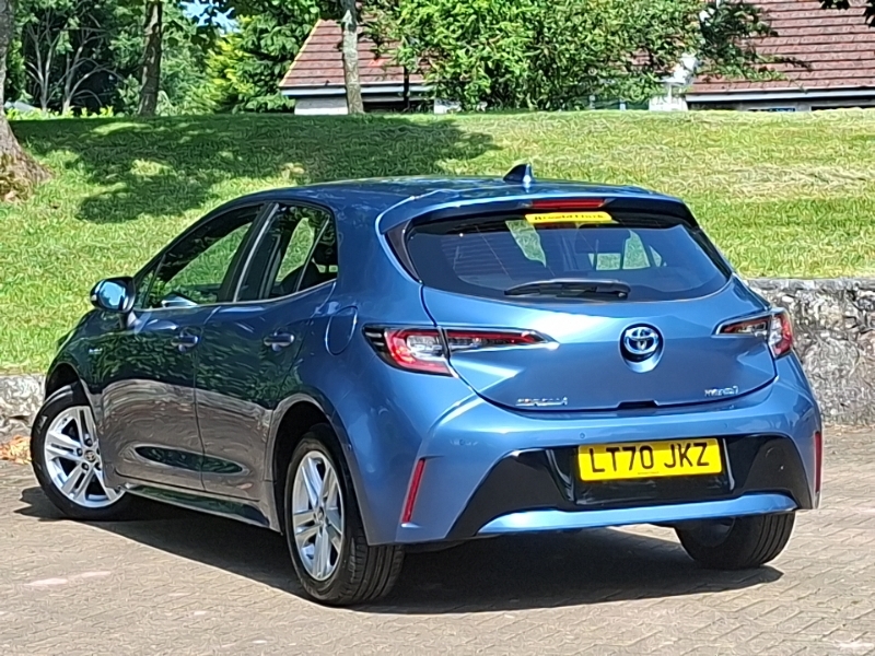 Toyota Corolla 1.8 Vvt-i Hybrid Icon Tech Cvt Blue #2