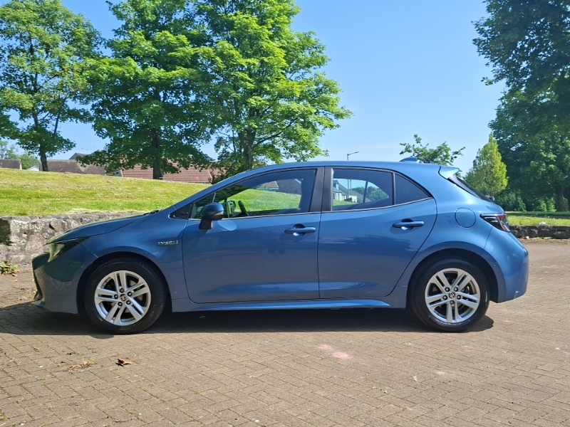Toyota Corolla 1.8 Vvt-i Hybrid Icon Tech Cvt Blue #4