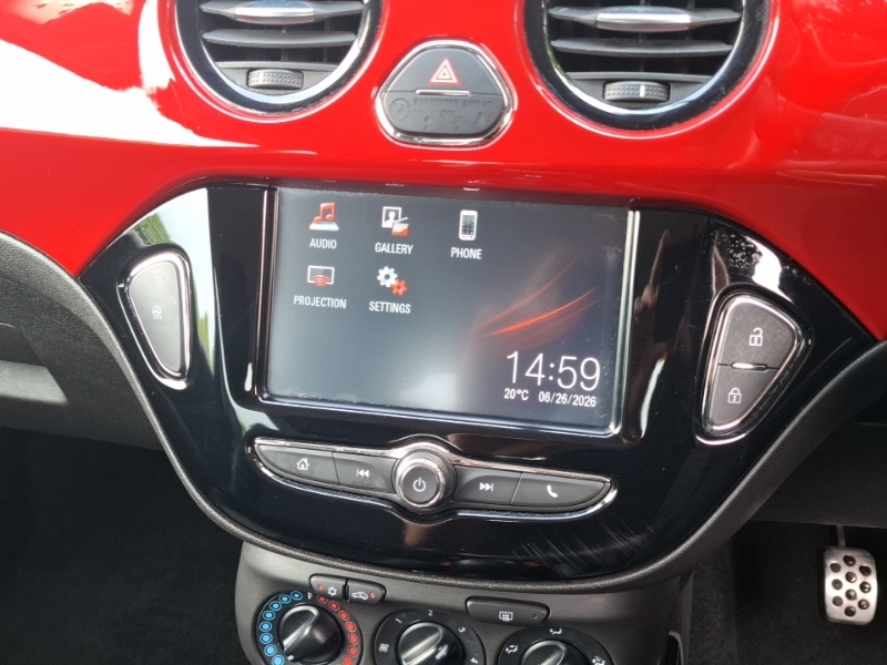 Vauxhall Adam Hatchback 1.4I Turbo S 5Spd Euro 6 Ss White #9