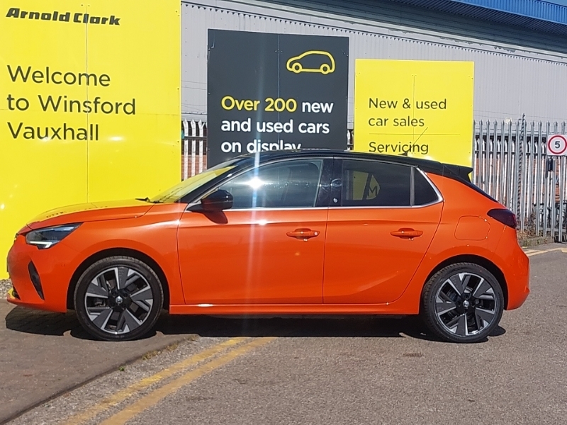 Vauxhall Corsa-e 100Kw Elite Premium 50Kwh 11Kwch Orange #4