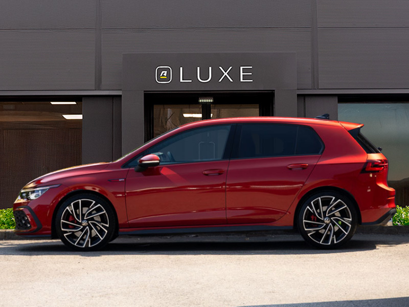 Volkswagen Golf 2.0 Tsi Gti Dsg Red #4