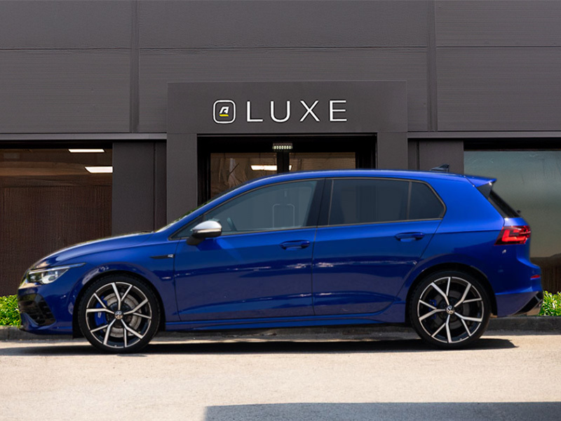 Volkswagen Golf 2.0 Tsi 320 R 4Motion Dsg MV74WDA Blue #4