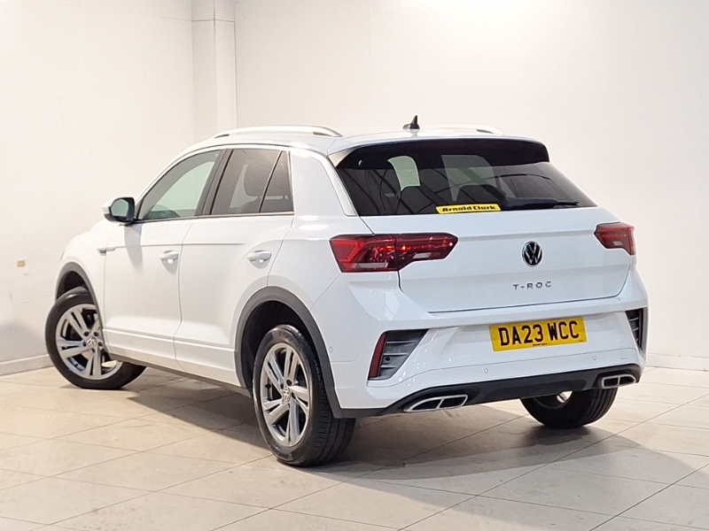 Volkswagen T-Roc 2.0 Tdi 150 4Motion R-line Dsg White #2
