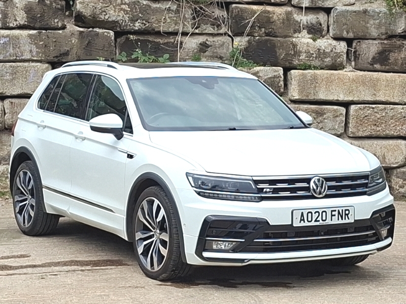 Volkswagen Tiguan 2.0 Tsi 190 4Motion R-line Tech Dsg White