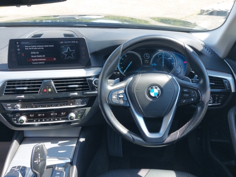 BMW 5 Series 530D M Sport Blue #8