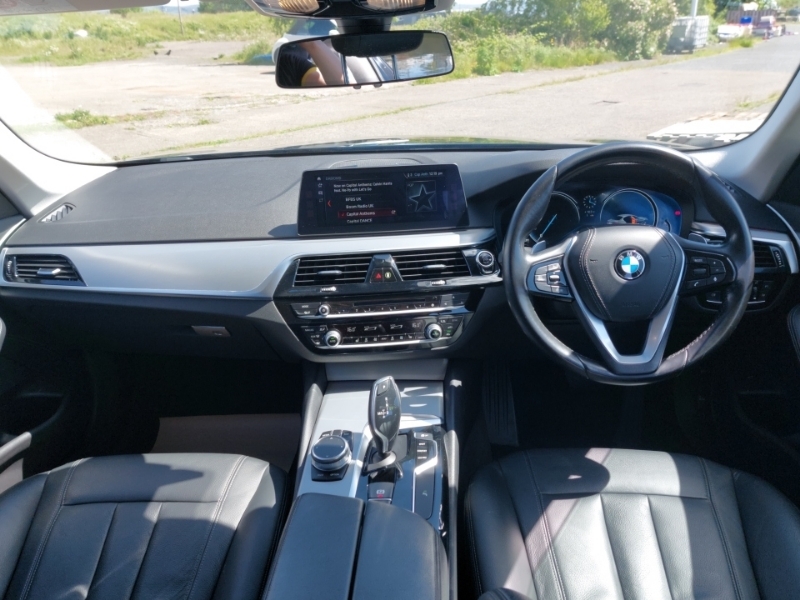 BMW 5 Series 520D Se Black #3