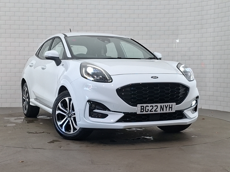 Ford Puma 1.0 Ecoboost Hybrid Mhev St-line White