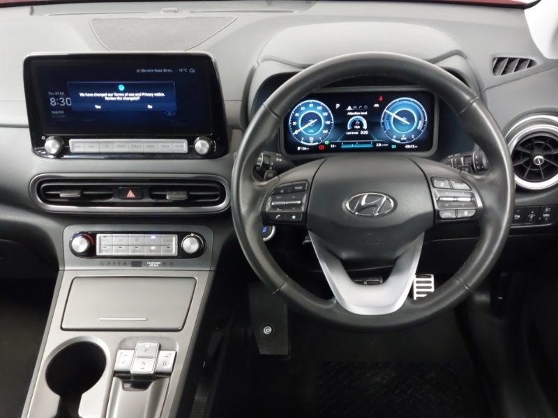 Hyundai Kona Kona Premium Ev White #7
