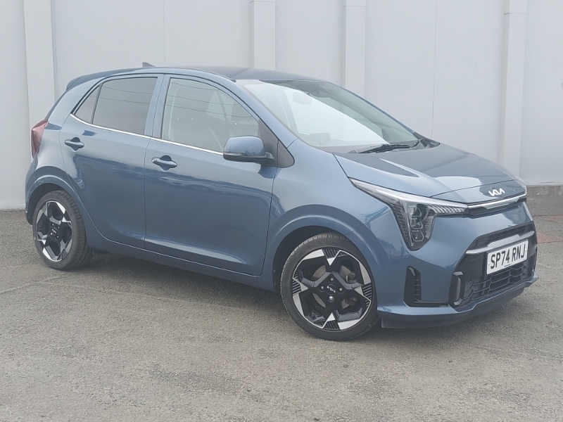Kia Picanto 1.0 Gt-line Euro 6 Ss Blue #7