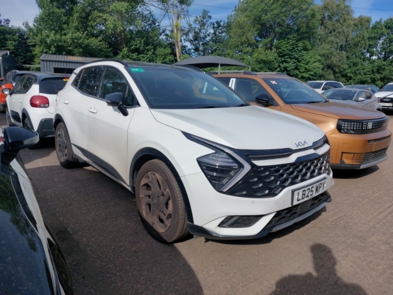 Kia Sportage 1.6T Gdi 157 48V Isg Gt-line S Dct White