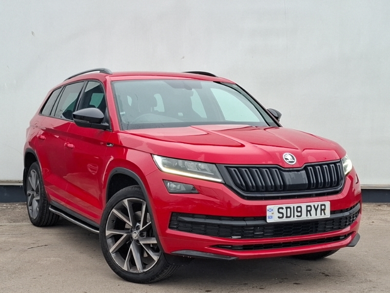 Skoda Kodiaq 2.0 Tsi 190 Sport Line 4X4 Dsg 7 Seat Red