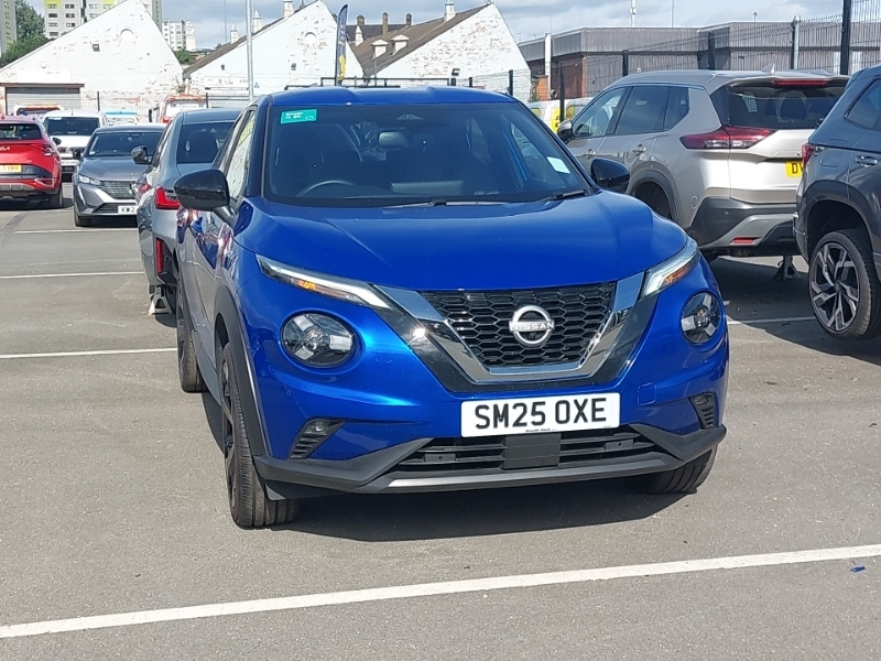 Nissan Juke 1.0 Dig-t Tekna Dct Blue
