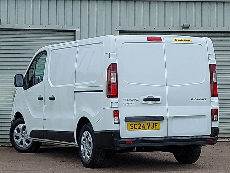 Renault Trafic Sl30 Blue Dci 130 Advance Safety Van White #2