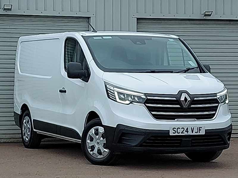 Renault Trafic Sl30 Blue Dci 130 Advance Safety Van White