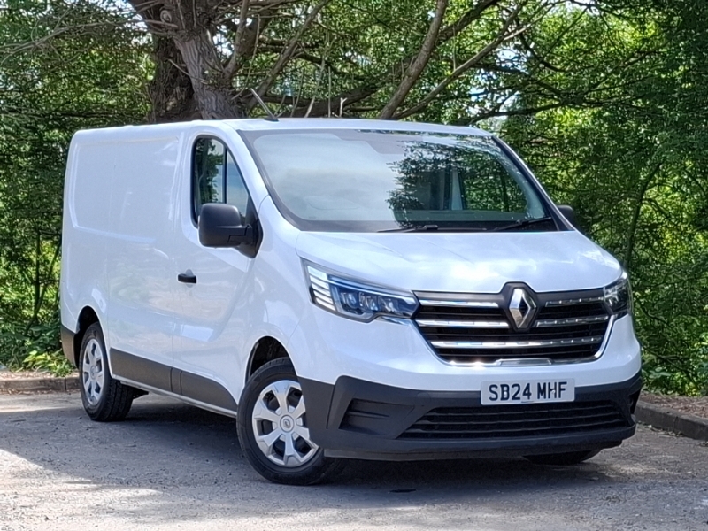 Renault Trafic Sl30 Blue Dci 130 Advance Van White